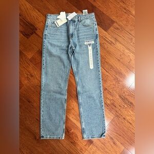 Madhappy x Guess Blue Straight Leg Jeans, Sz 32, NWT